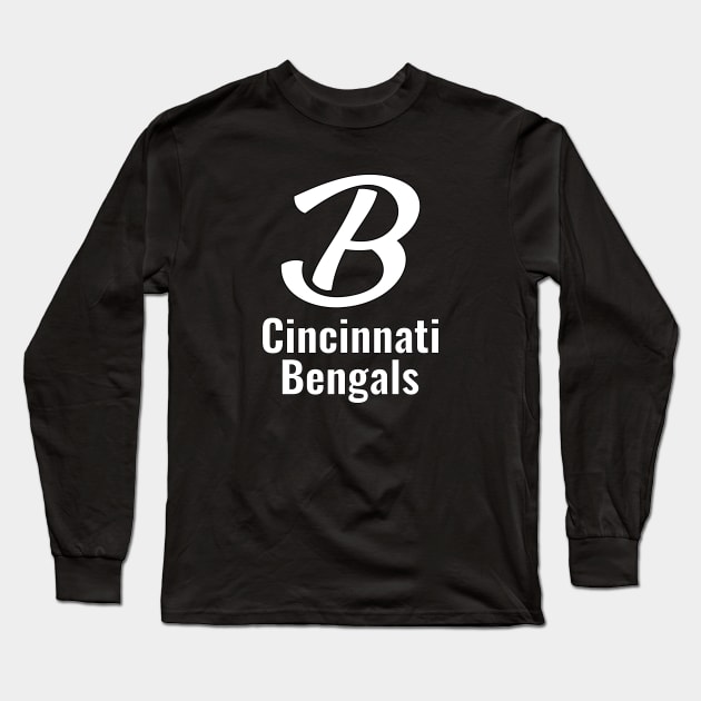 Cincinnati Bengals Long Sleeve T-Shirt by LAMUS